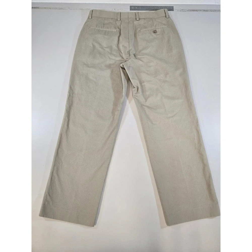 Banana Republic Modern Fit Chinos Mens 32x30 Khaki Tan Tessuti di Sondrio Cotton
